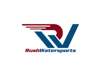 Rush Watersports logo design by nona