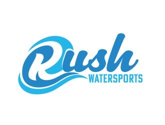 Rush Watersports logo design by b3no