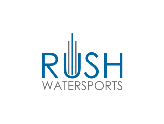 Rush Watersports logo design by rief