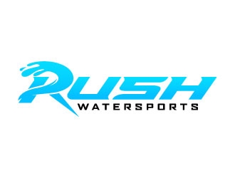 Rush Watersports logo design by daywalker