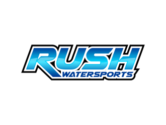 Rush Watersports logo design by FirmanGibran