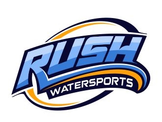 Rush Watersports logo design by veron