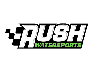 Rush Watersports logo design by coco
