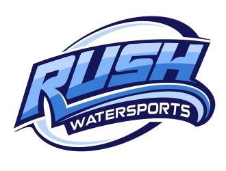 Rush Watersports logo design by veron