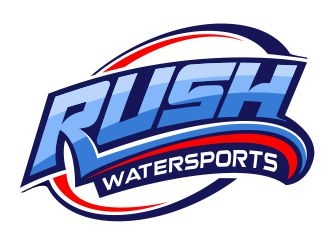 Rush Watersports logo design by veron