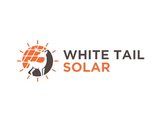 White Tail Solar logo design by Rizqy