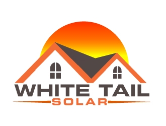 White Tail Solar logo design by AamirKhan