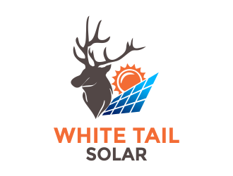 White Tail Solar logo design by aldesign