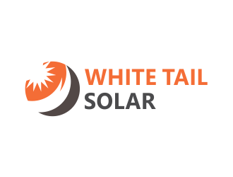 White Tail Solar logo design by Girly