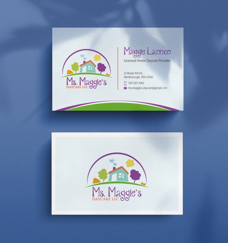 Ms. Maggie’s Daycare LLC logo design by DreamLogoDesign
