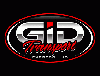 GID Transport Express Inc logo design by ORPiXELSTUDIOS