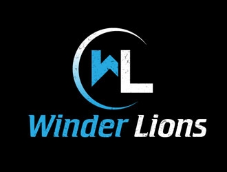 Winder Lions logo design by frontrunner
