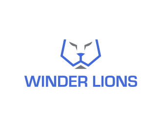 Winder Lions logo design by keylogo