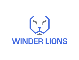 Winder Lions logo design by keylogo