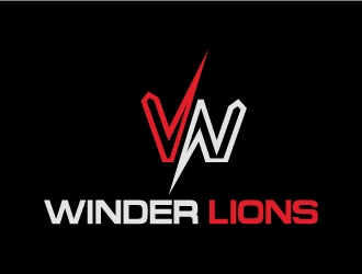 Winder Lions logo design by MUSANG