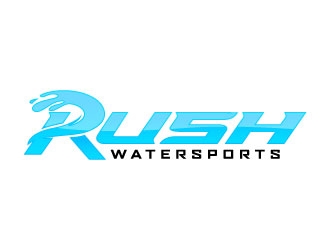 Rush Watersports logo design by daywalker