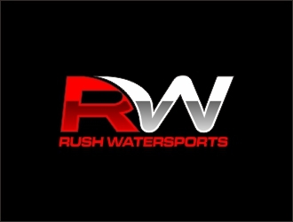 Rush Watersports logo design by agil
