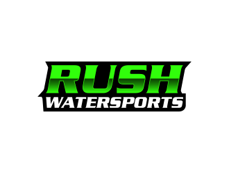 Rush Watersports logo design by Kruger