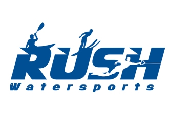Rush Watersports logo design by gilkkj