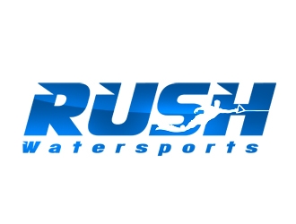 Rush Watersports logo design by gilkkj
