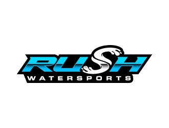 Rush Watersports logo design by daywalker