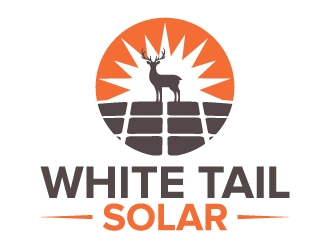 White Tail Solar logo design by jaize