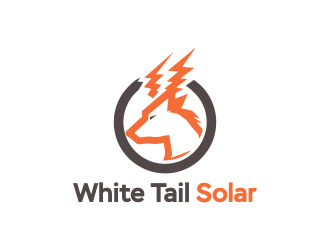 White Tail Solar logo design by Gwerth