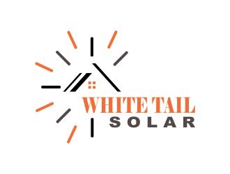 White Tail Solar logo design by alhamdulillah