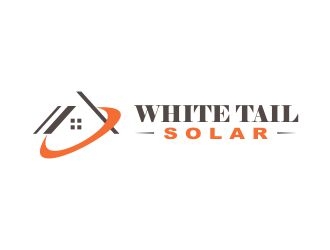 White Tail Solar logo design by alhamdulillah