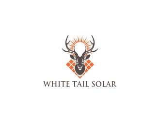 White Tail Solar logo design by assava