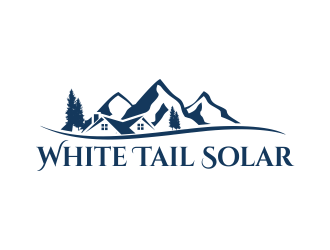 White Tail Solar logo design by Greenlight