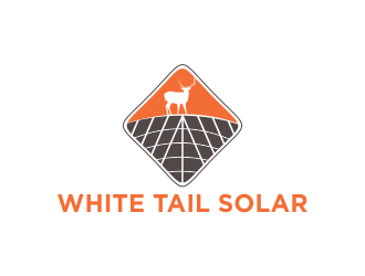 White Tail Solar logo design by Greenlight