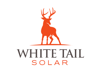 White Tail Solar logo design by kunejo