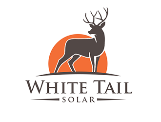 White Tail Solar logo design by Optimus