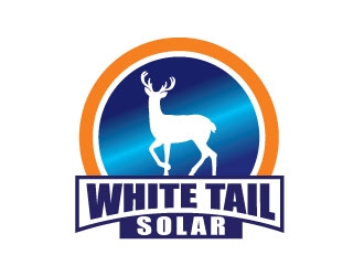 White Tail Solar logo design by chad™