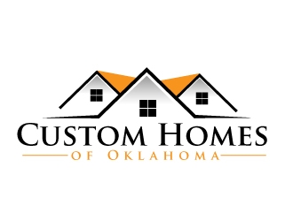 Custom Homes of Oklahoma  logo design by AamirKhan