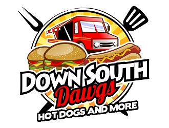 Down South Dawgs logo design by haze