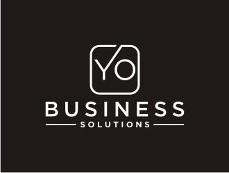 YO Business Solutions logo design by bricton