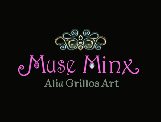 Minx Muse logo design by RealTaj