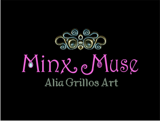 Minx Muse logo design by RealTaj