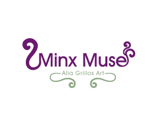 Minx Muse logo design by usashi