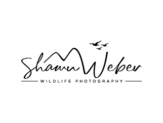 Shawn Weber Wildlife Photography logo design by denfransko