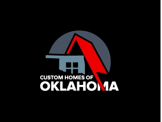 Custom Homes of Oklahoma  logo design by josephope