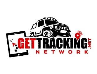 GetTracking.net Network logo design by jaize