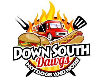 Down South Dawgs logo design by haze