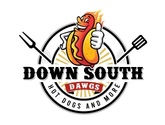 Down South Dawgs logo design by Conception