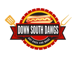 Down South Dawgs logo design by aryamaity