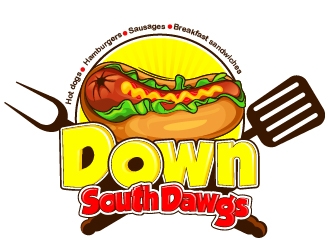 Down South Dawgs logo design by dorijo