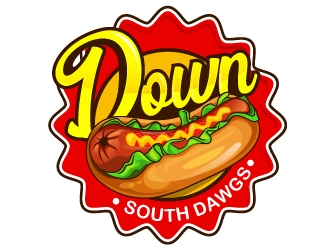 Down South Dawgs logo design by dorijo
