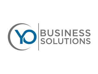 YO Business Solutions logo design by rief